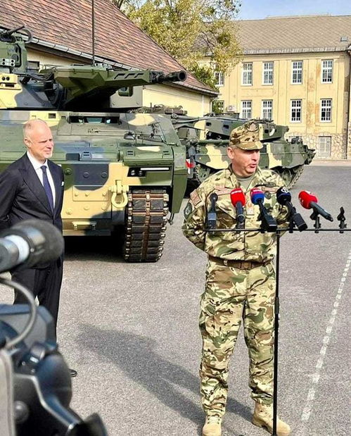 日尔曼kf41山猫lynx步兵战车在匈牙利陆军第5步兵旅 34图