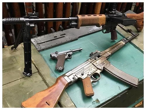 纳粹德国伞兵之刃 神似机枪,却不是机枪 昂贵的步枪 工艺品