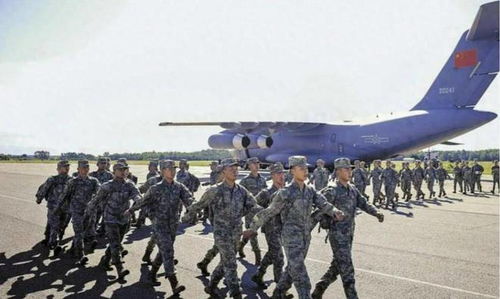 和平之师 解放军陆军中白军演结束后不久,海军巨舰抵达波罗的海