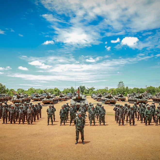 “气场”很足 泰国陆军VT-4主战坦克新照犹如“怪兽”